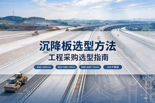 富蕴沉降板选择方法