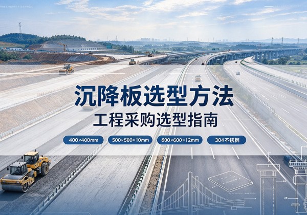 富蕴沉降板选择方法